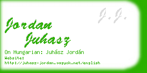 jordan juhasz business card