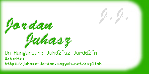 jordan juhasz business card